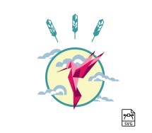 Hummingbird - Vector graphics